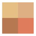 Paleta de Iluminador Ruby Rose - Sunset Dark 1 Un