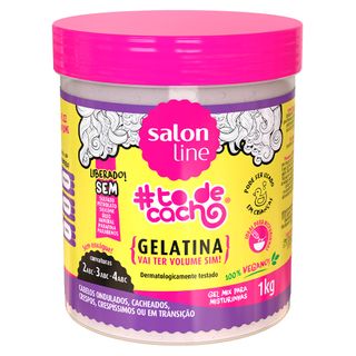 Gelatina Salon Line Todecacho Vai Ter Volume Sim Epoca Cosmeticos