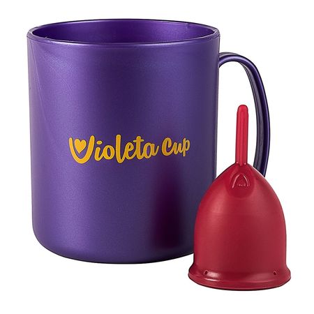 Kit-Violeta-Cup---Coletor-Tipo-B-Vermelho-+-Caneca-Higienizador-Kit--2