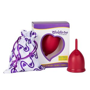 Coletor Menstrual Violeta Cup - Rosa Tipo A - Época Cosméticos