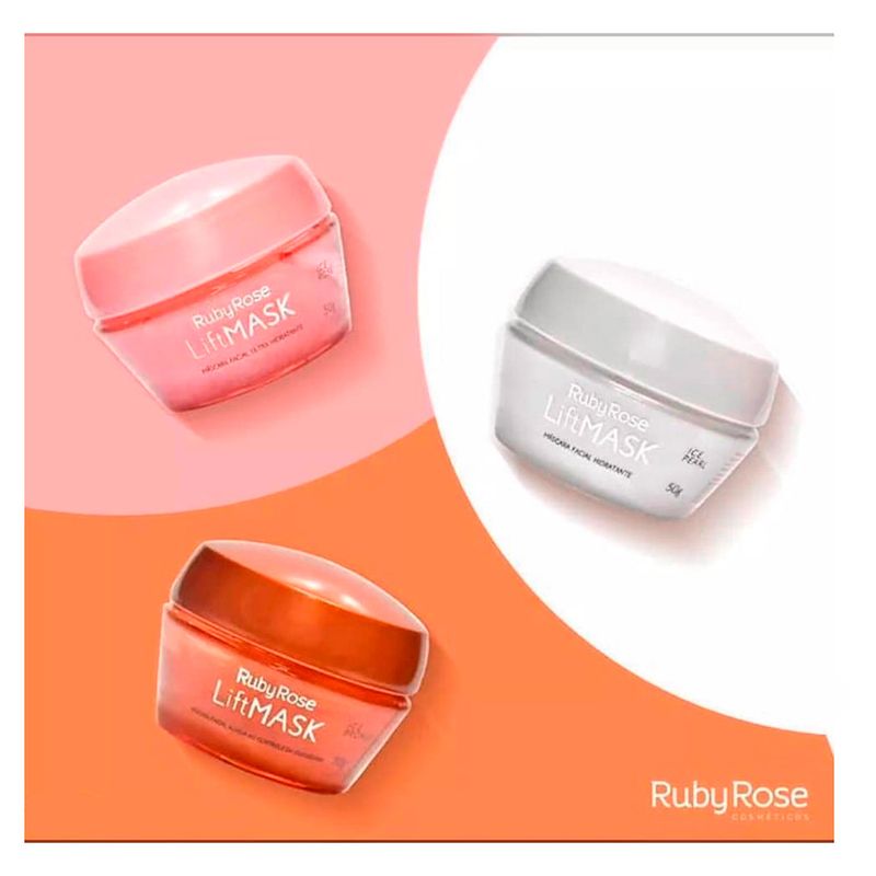 Máscara Facial Ruby Rose - Ice Pearl - Época Cosméticos | Época Cosméticos
