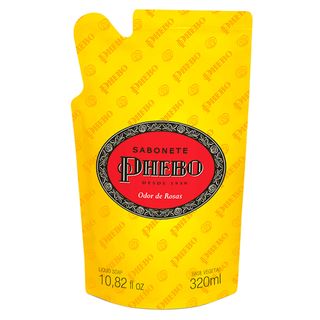 Refil Sabonete Líquido Odor de Rosas Phebo - 320ml Menor preço em Refil Sabonete Líquido Odor de Rosas Phebo - 320ml