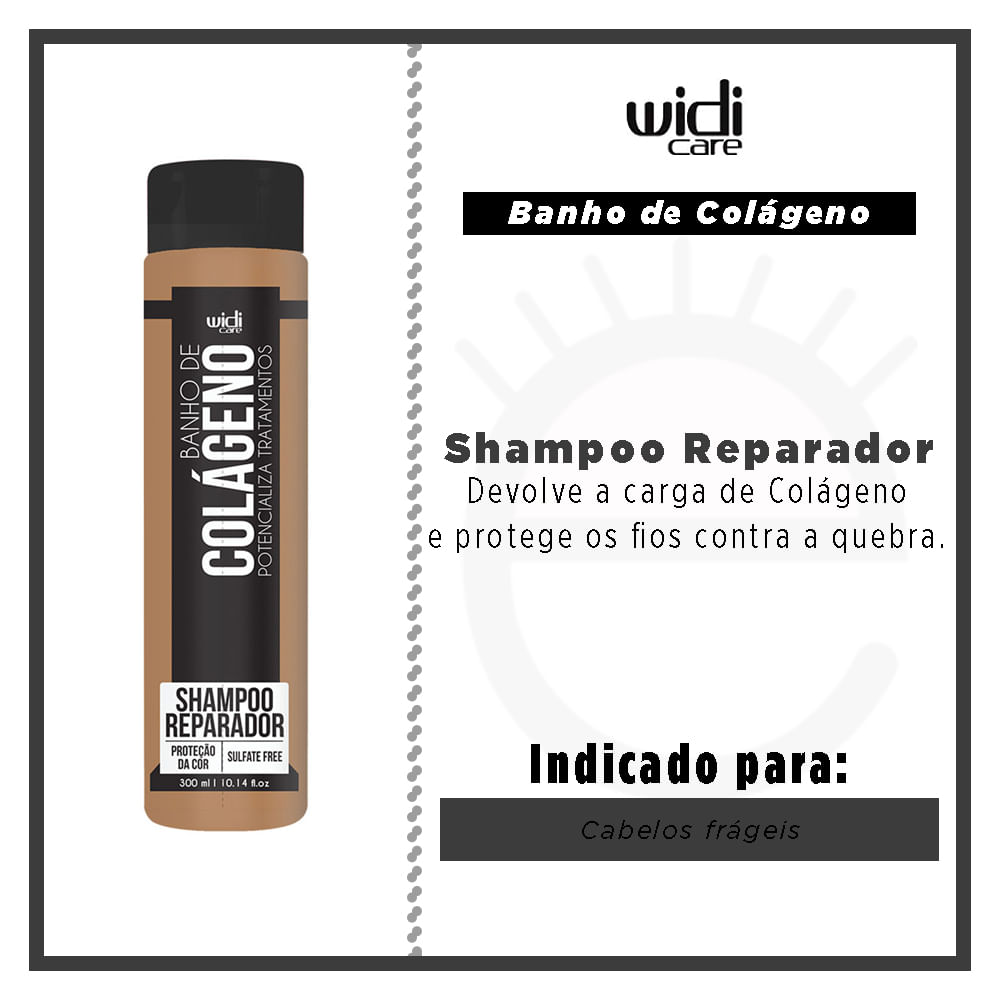 Widi Care Banho de Colágeno Shampoo