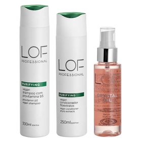 lof-professional-purifying-vegan-kit-shampoo-300ml-serum-60ml-condicionador-250ml