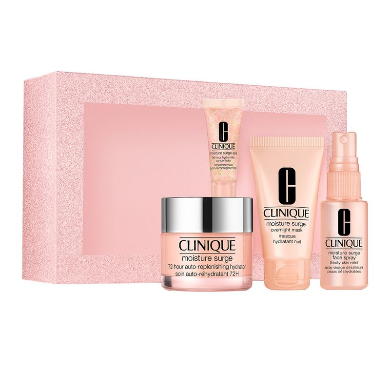 Kit Clinique Moisture Surge Deluxe - Hidratante Facial 72h +