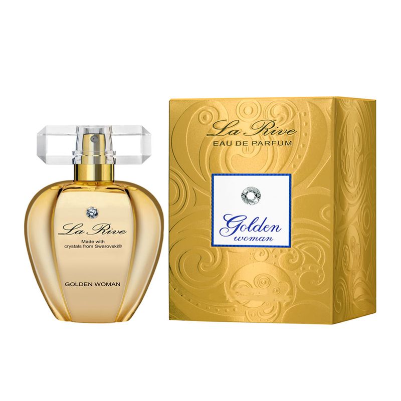 Perfume Golden Woman Swarovski La Rive Feminino – Eau de Parfum