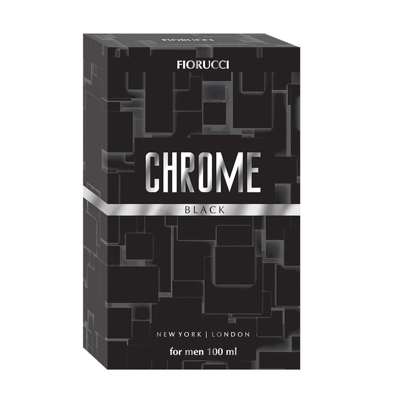 Perfume Chrome Black Fiorucci Masculino – Deo Colônia Época