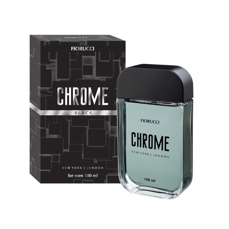 Perfume Chrome Black Fiorucci Masculino – Deo Colônia Época