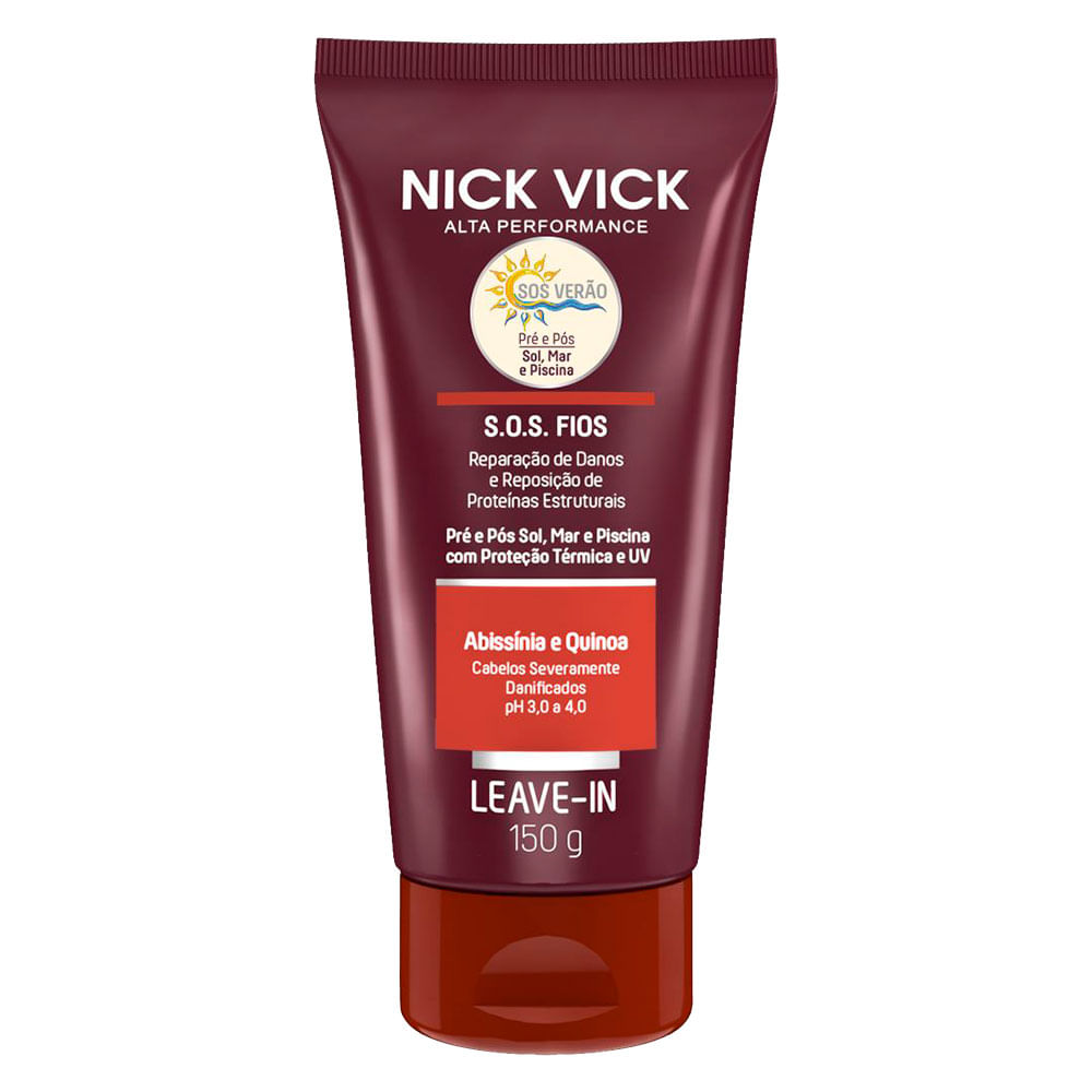 Leave In Nick e Vick – Leave In SOS Fios - 150g