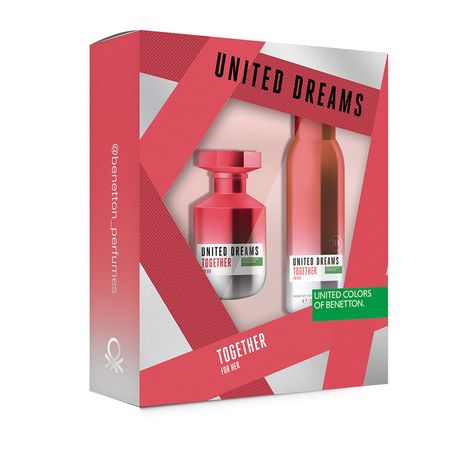 Benetton-United-Dreams-Together-for-Her-Kit---Perfume-Feminino-EDT-80ml-+-Body-Spray-150ml-Kit--2