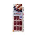 Unhas Postiças Kiss NY Impress Color Médio Bittersweet 1 Un