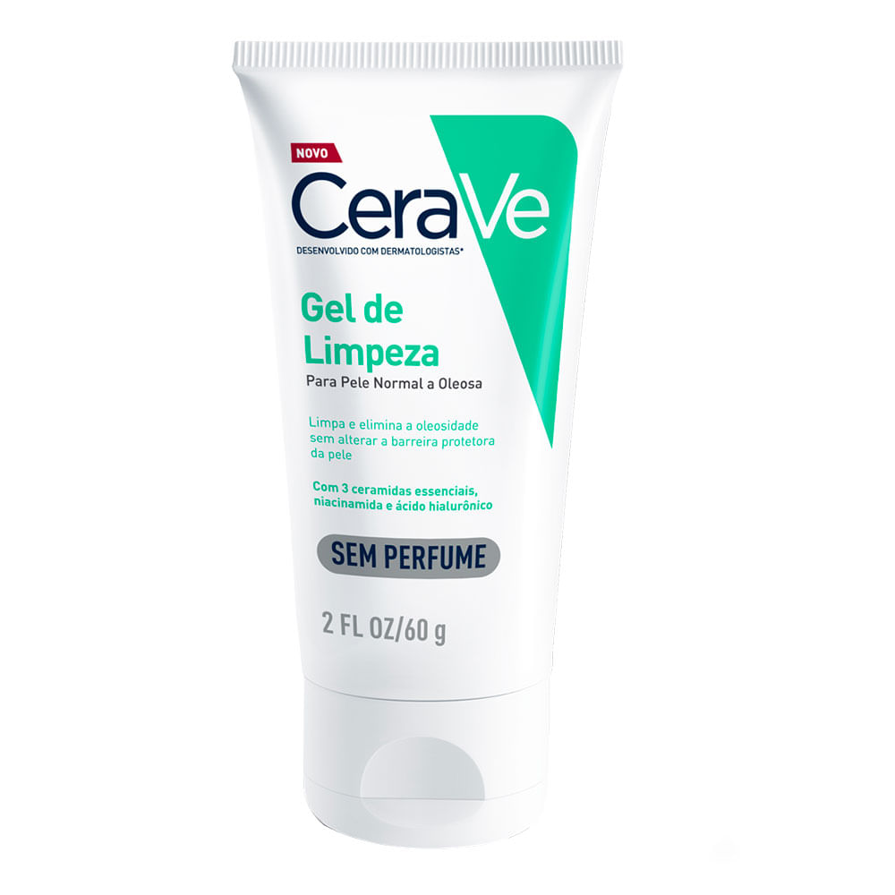 Gel de Limpeza Facial Cerave - Pele Normal a Oleosa