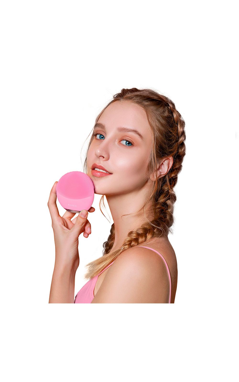 Foto 3 - Escova de Limpeza Facial Foreo Luna Mini 3 Pearl Pink - nenhuma