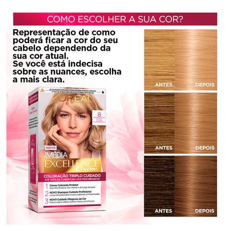 Coloração-Imédia-Excellence-L'Oréal-Paris-8-Louro-Claro--3