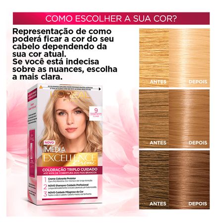 Coloração-Imédia-Excellence-L'Oréal-Paris-9-Louro-Muito-Claro--3