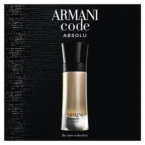 Perfume Armani Code Absolu Homme Giorgio Armani Masculino - Eau de Parfum - Época Cosméticos