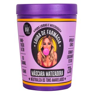 Lola Cosmetics Loira de Farmácia - Máscara Matizadora