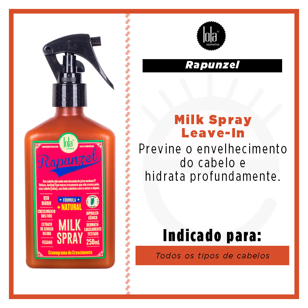 Lola Cosmetics Rapunzel Milk Spray - Leave-In