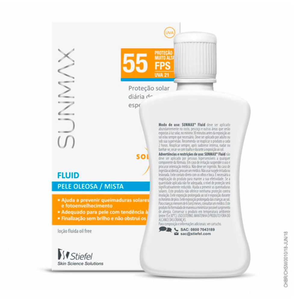 Fluid FPS 55 Sunmax - Protetor Solar
