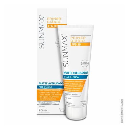 Primer-Facial-SunMax---Matte-Aveludado--FPS-30-50g--3
