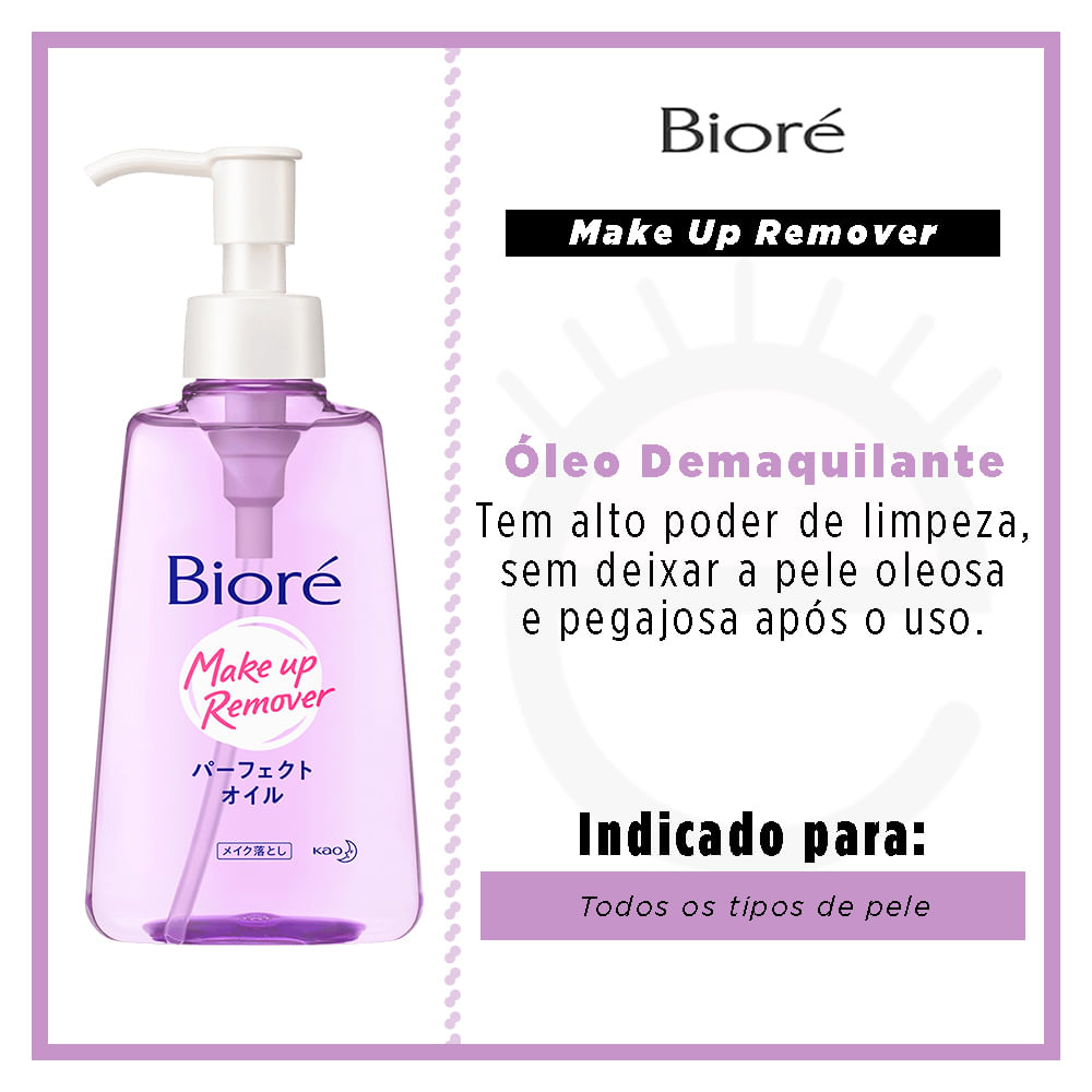 Óleo Demaquilante Facial Bioré - Cleansing Oil