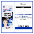 Adesivo para remoção de cravos  Bioré Pore Cleansing Stips Mens Branco 10Un
