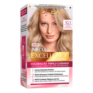 Coloração Imédia Excellence L’Oréal Paris – Tons Claros é ruim? Coloração Imédia Excellence L’Oréal Paris – Tons Claros é boa?