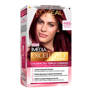 Coloração Imédia Excellence L’Oréal Paris – Tons Vermelhos é ruim? Coloração Imédia Excellence L’Oréal Paris – Tons Vermelhos é boa?