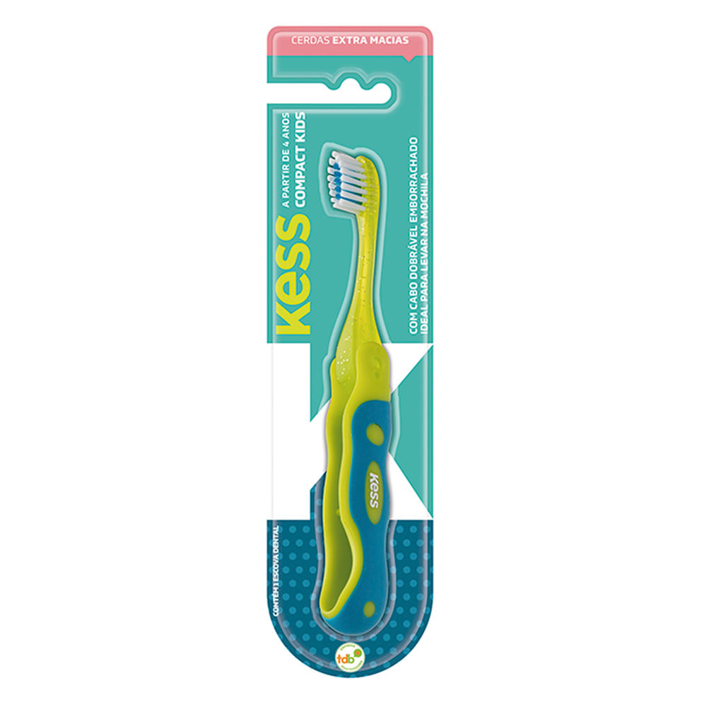 Escova de Dentes Kess - Kess Compact Kids