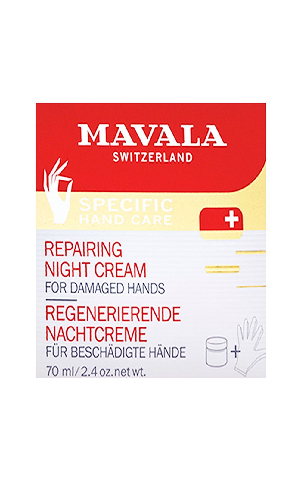 Foto 3 - Creme Reparador Noturno para as Mãos Mavala Repairing Night Cream - 75ml