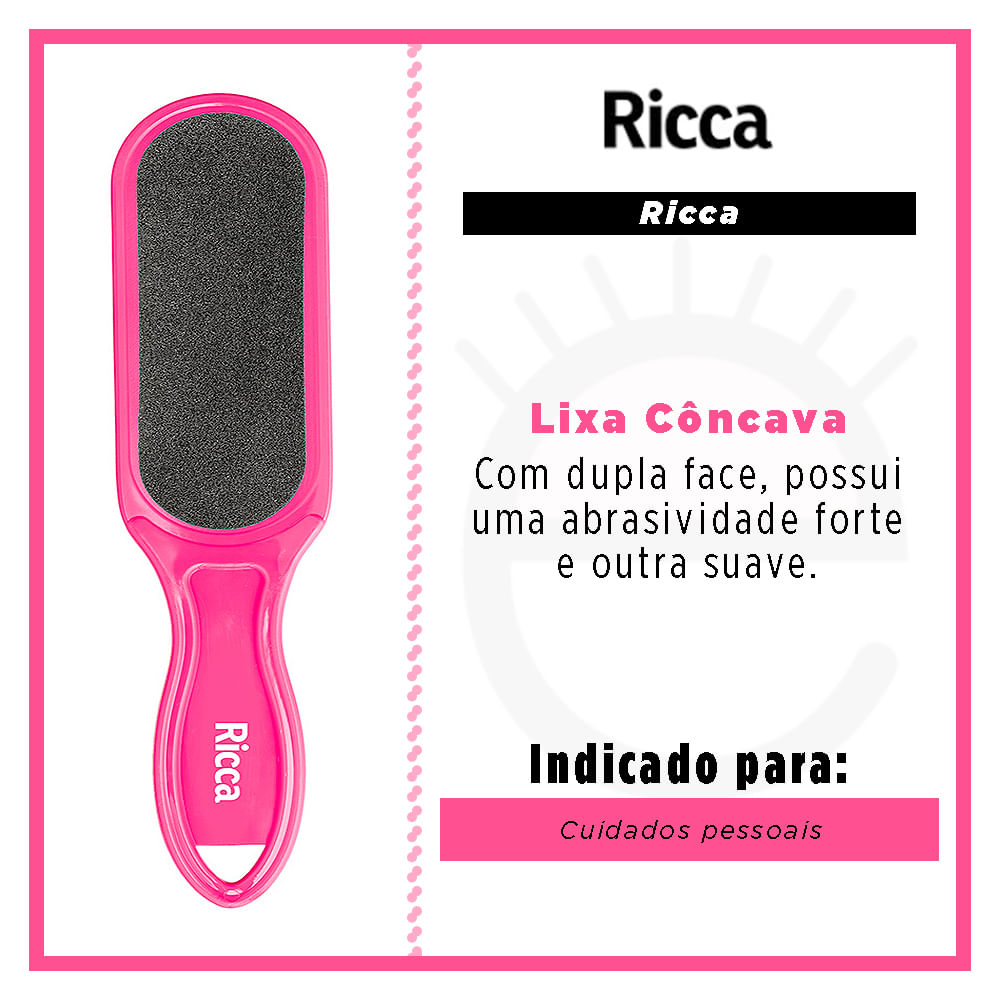 Lixa para Pés Ricca Côncava