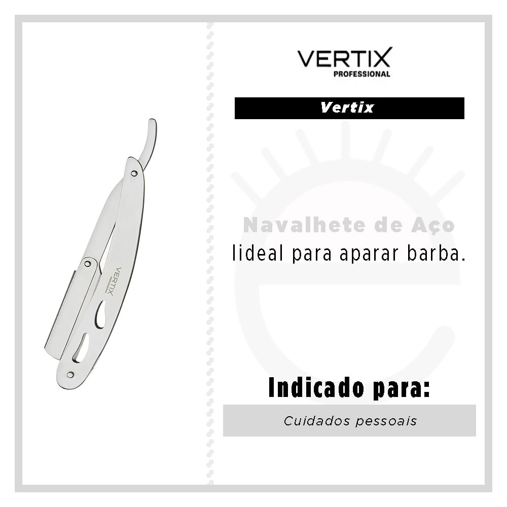 Navalhete Vertix Aço Premium