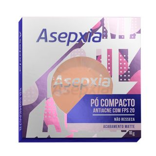 Pó Compacto Maquiagem Asepxia Menor preço em Pó Compacto Maquiagem Asepxia