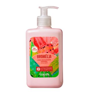 Loção Desodorante Corporal L’Occitane au Brésil - Bromélia - 500ml Menor preço em Loção Desodorante Corporal L’Occitane au Brésil - Bromélia - 500ml