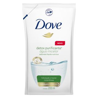 Sabonete Líquido Dove – Água Micelar Detox Purificante Refil - 200ml é ruim? Sabonete Líquido Dove – Água Micelar Detox Purificante Refil - 200ml é boa?