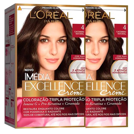 L'Oréal-Paris-Coloração-Imédia-Excellence-4-Cast.-Natural-Kit---2-Unidades-Kit--1