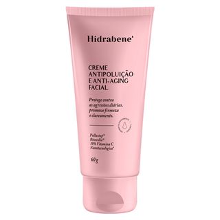 Creme Antipoluição Anti-Aging Facial - Hidrabene - 60g Menor preço em Creme Antipoluição Anti-Aging Facial - Hidrabene - 60g