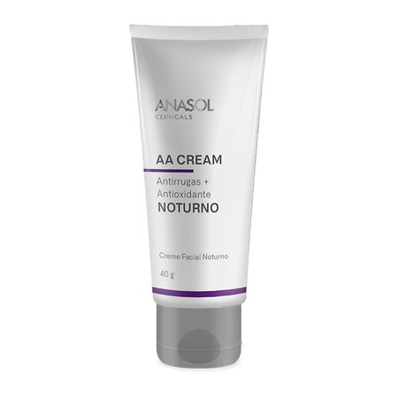 AA Cream Facial Noturno Anasol - Tratamento Antissinais - 40g