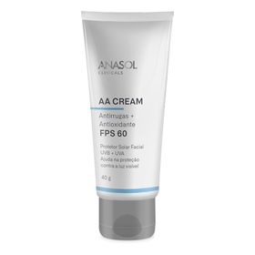 Protetor-Solar-Anasol-AA-Cream-Facial-FPS-60-40g