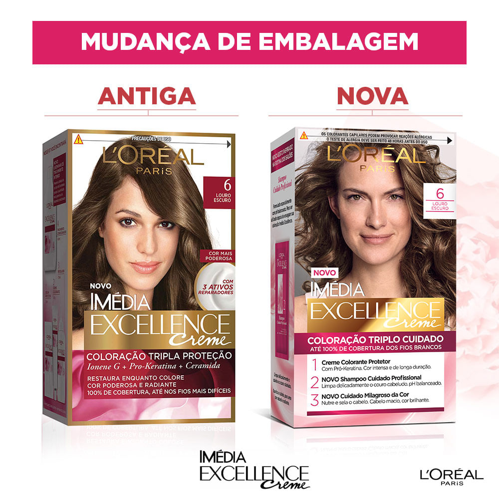 Coloração Imédia Excellence L'Oréal Paris