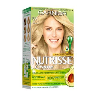 Coloração Nutrisse Garnier 100 Sol - Louro Menor preço em Coloração Nutrisse Garnier 100 Sol - Louro