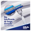 Aparelho De Barbear Recarregável Gillette Mach3 Turbo 1 Un