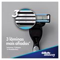 Aparelho de Barbear Gillette Mach3 + 1 Carga 1 Un