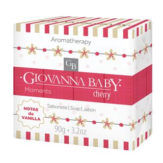 Sabonete em Barra Giovanna Baby Moments Cherry - 90g Menor preço em Sabonete em Barra Giovanna Baby Moments Cherry - 90g