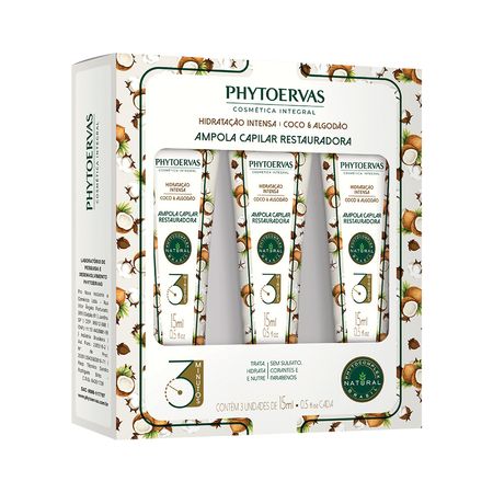 Phytoervas-Ampola-Capilar-Restauradora-Kit-–-3-Ampolas-Coco-e-Algodão-Kit--1