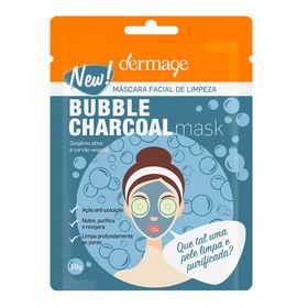 mascara-facial-dermage-bubble-charcoal-mask