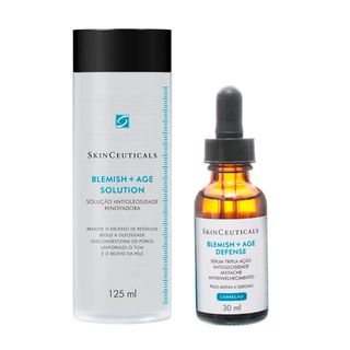 Skin Ceuticals Blemish Age Solution + Blemish Age Defense Kit – Tônico Facial + Tratamento Anti-acne Menor preço em Skin Ceuticals Blemish Age Solution + Blemish Age Defense Kit – Tônico Facial + Tratamento Anti-acne