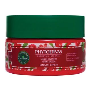 Phytoervas Romã e Urucum Máscara de Tratamento para Cabelos Coloridos