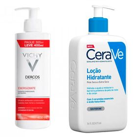vichy-dercos-e-cerave-kit-shampoo-locao-hidratante