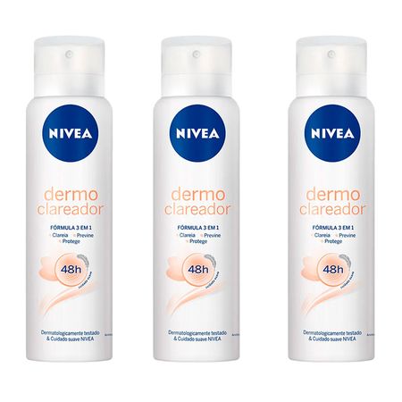 NIVEA-Dermo-Clareador-Kit-–-3-Desodorantes-Aerossol-Kit--1